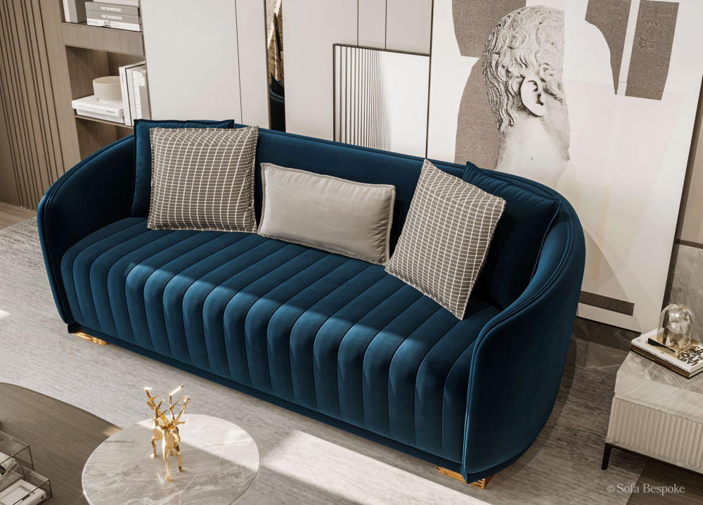 Exeter Luxury Sofa-2 Seater -Velvet-Default