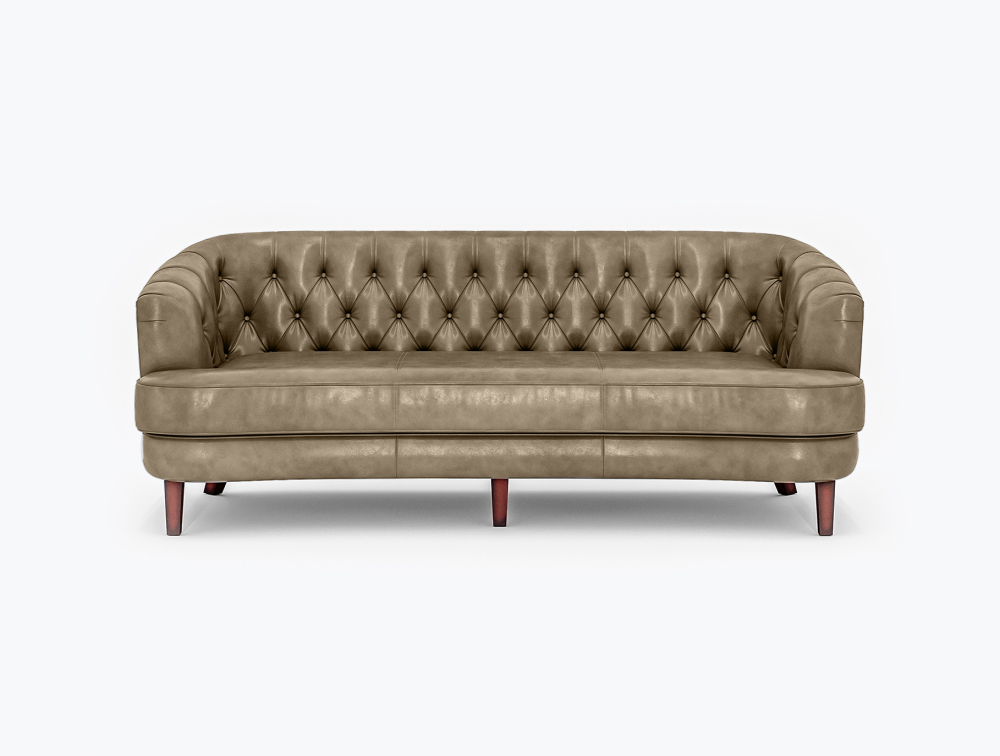 Benton Leather Sofa-2 Seater -Leather-ZENITH