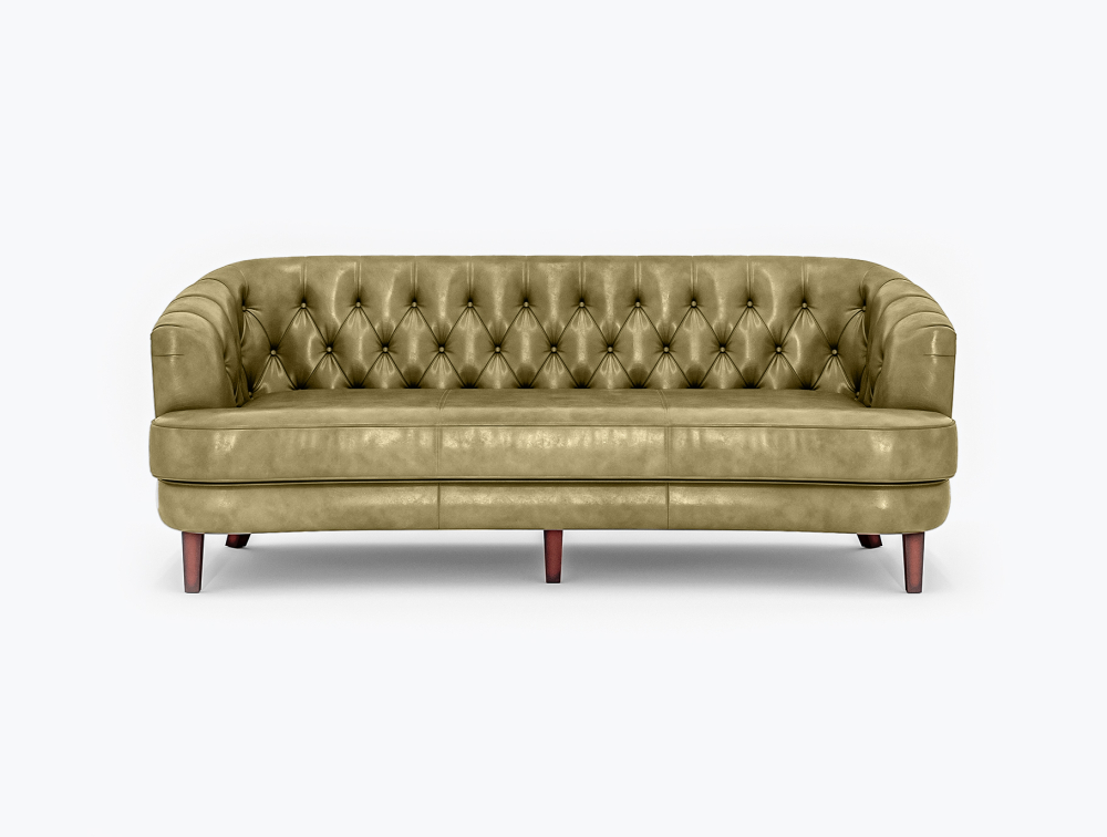 Benton Leather Sofa-2 Seater -Leather-Premier-Sissy