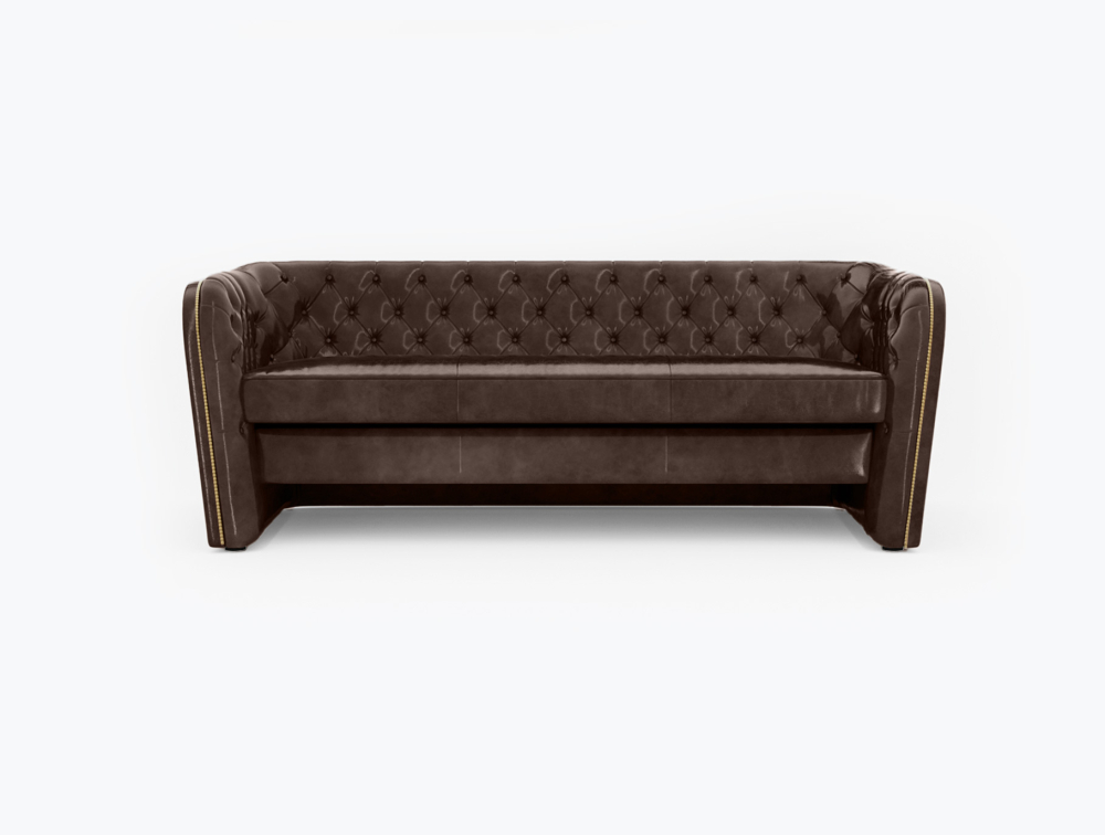 Denver 3 Seater Leather Sofa-Corner-Leather-Prescott