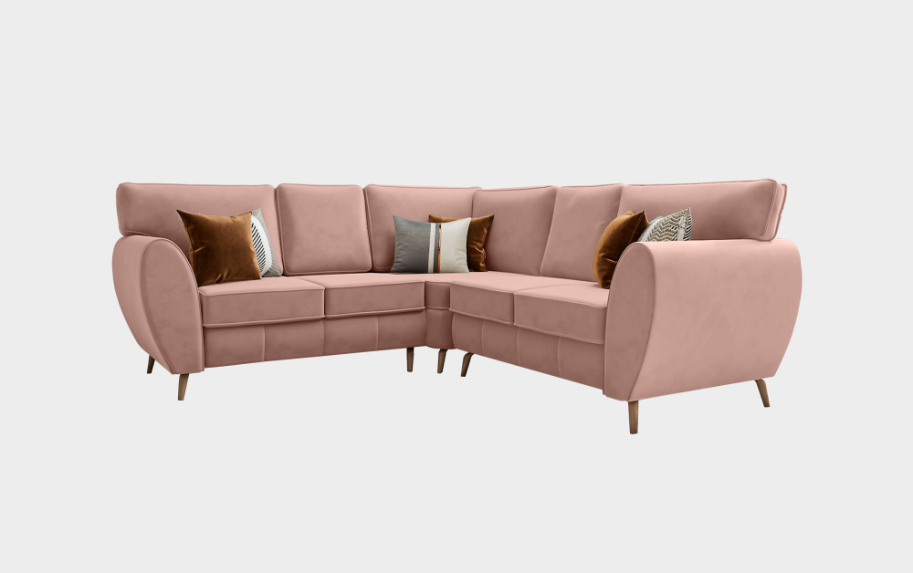 Derby Classic Sofa-corner-Velvet-Beech