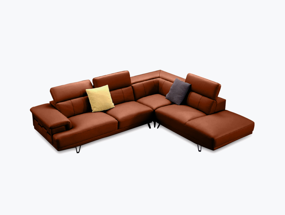 Amsterdam Leather Sofa-Corner-Leather-CLASSIC