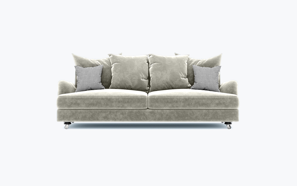 Gloopy Sofa-2 Seater -Wool-Cream