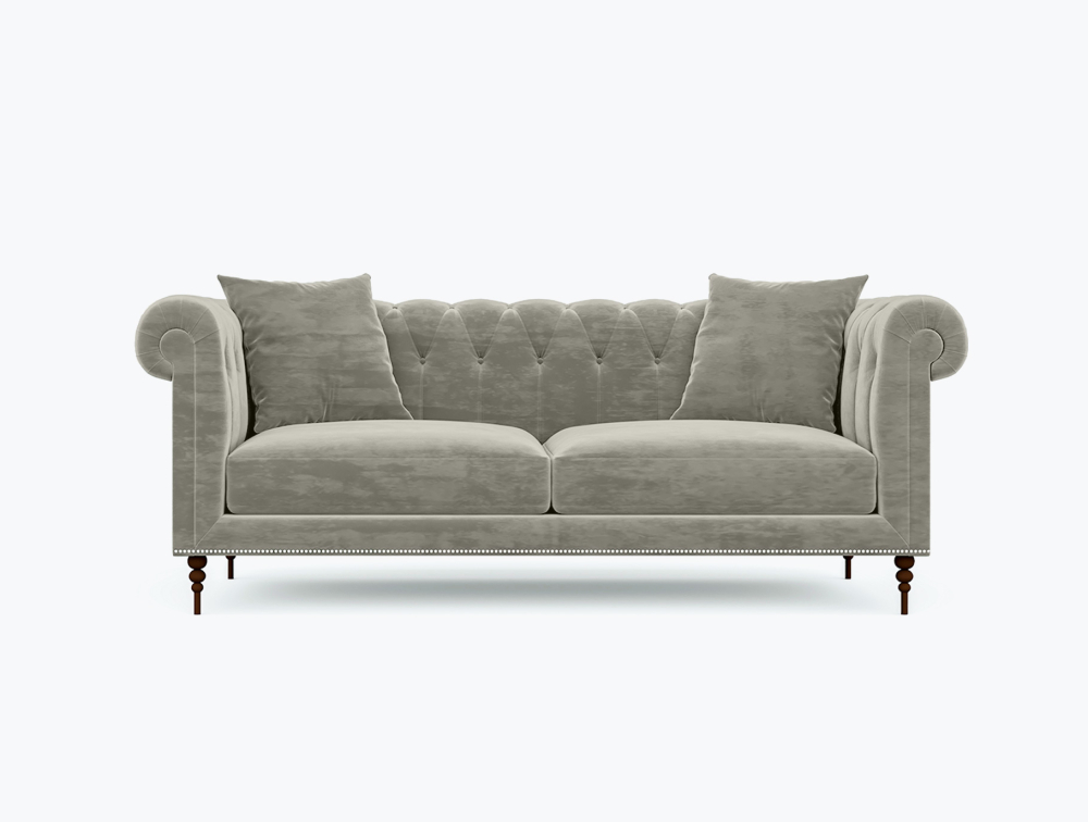 Phoenix Sofa-1 Seater -Wool-Cream