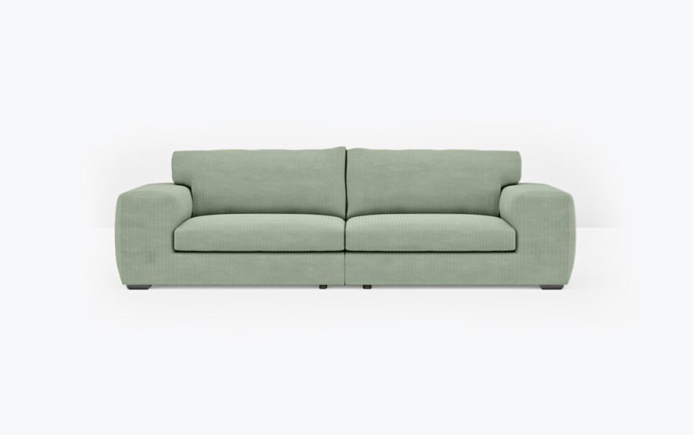 Leicester Sofa 1-3 Seater -Velvet-Light Green