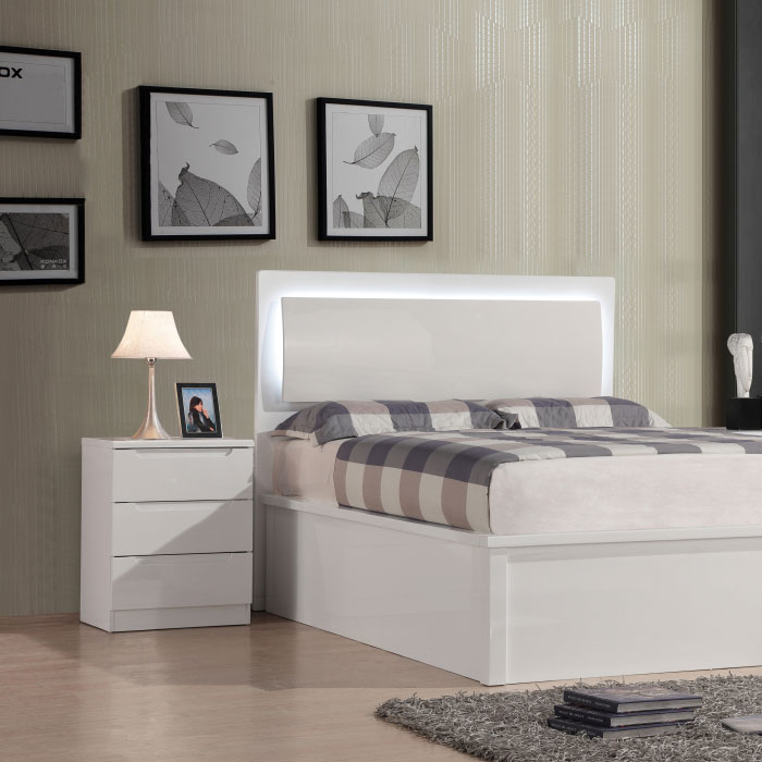 Moscow Slim LED Bed