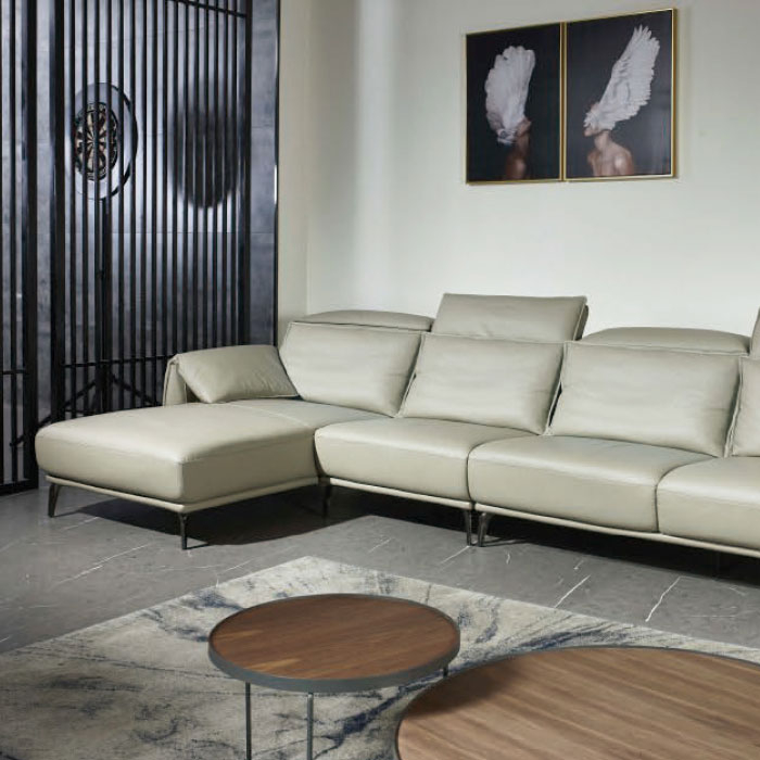 Munich Leather Sofa