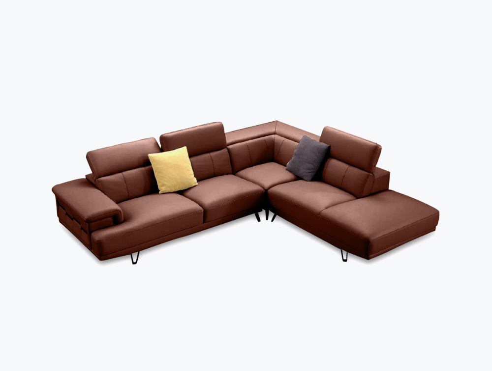 Amsterdam Leather Sofa-Corner-Leather-OCEAN