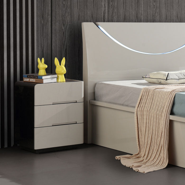 Moscow Glossy Twin Night stand