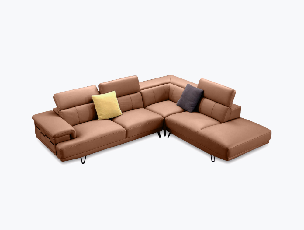 Amsterdam Leather Sofa-Corner-Leather-TUSCANIA-COLLECTION