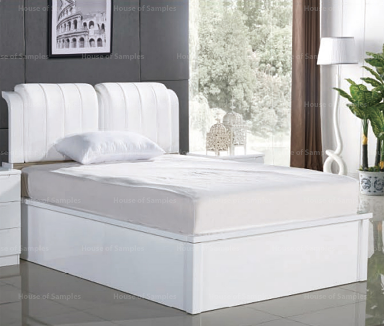 Dublin White Bed-Single-Default