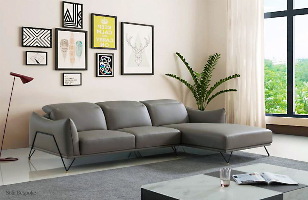 Milan Leather Sofa-L-Shape-Leather-Default