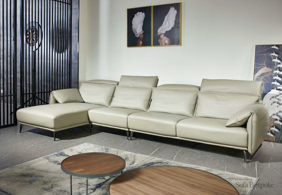 Munich Leather Sofa-L-Shape-Leather-Default