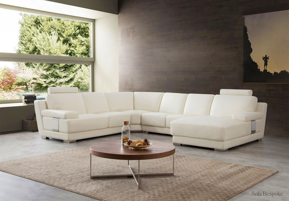 Warsaw U-Shape Leather Sofa -U-Shape-Leather-Default