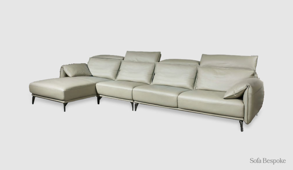 Munich Leather Sofa-L-Shape-Leather-Default
