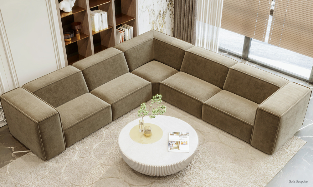 Oban Corner Sofa-Corner-Wool-Default