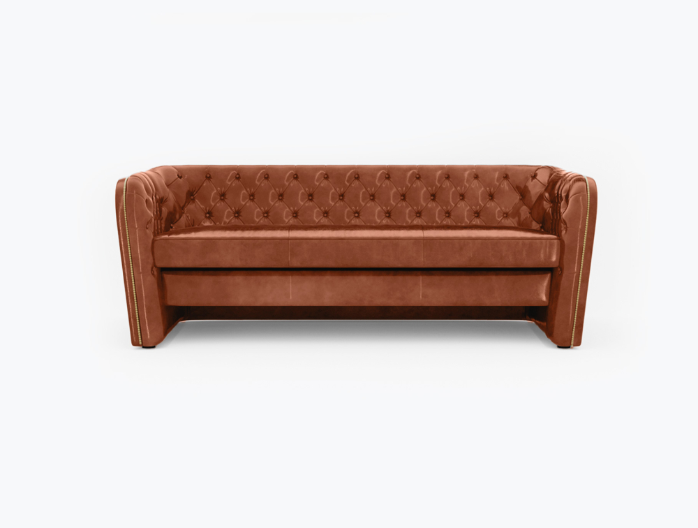 Denver 3 Seater Leather Sofa-Corner-Leather-Antique-Collection