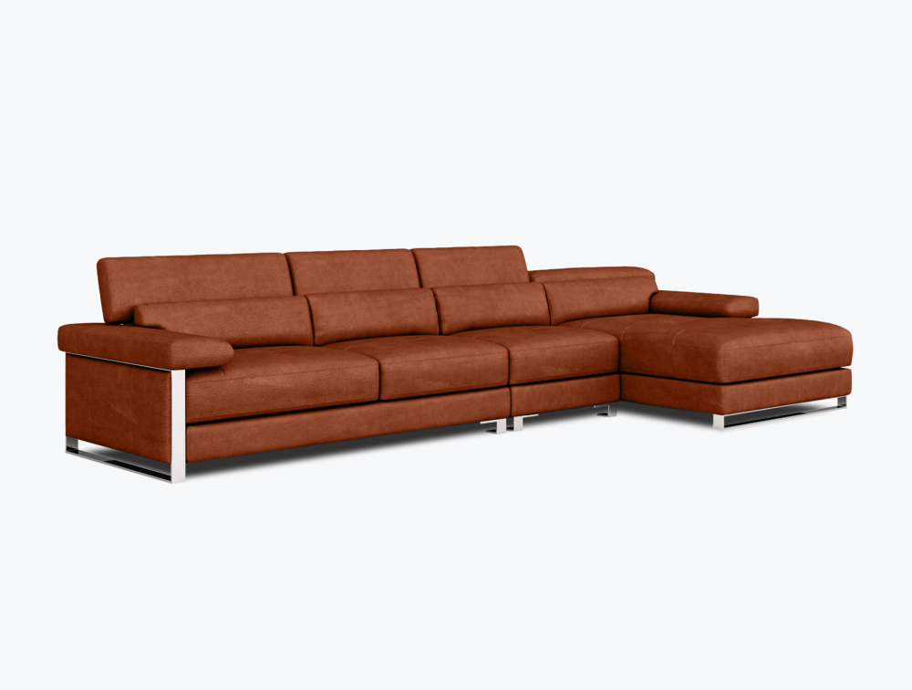 Wakefield Leather Corner Sofa -Corner-Leather-CLASSIC