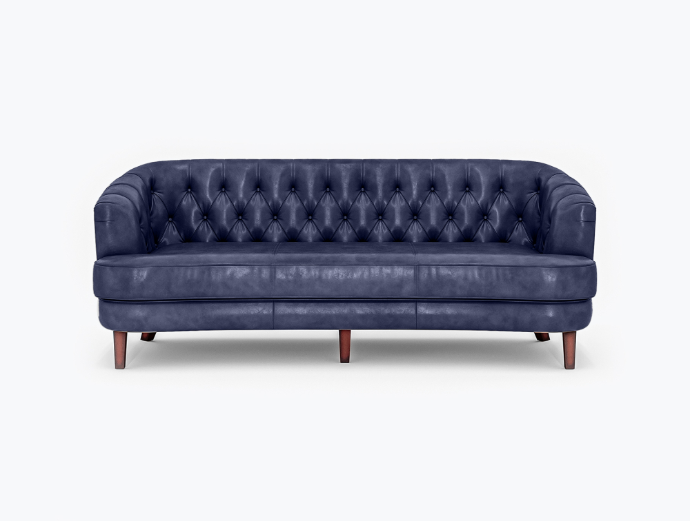 Benton Leather Sofa-3 Seater -Leather-Atlantic
