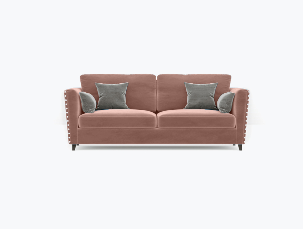 Peterborough Sofa-3 Seater -Wool-Beech