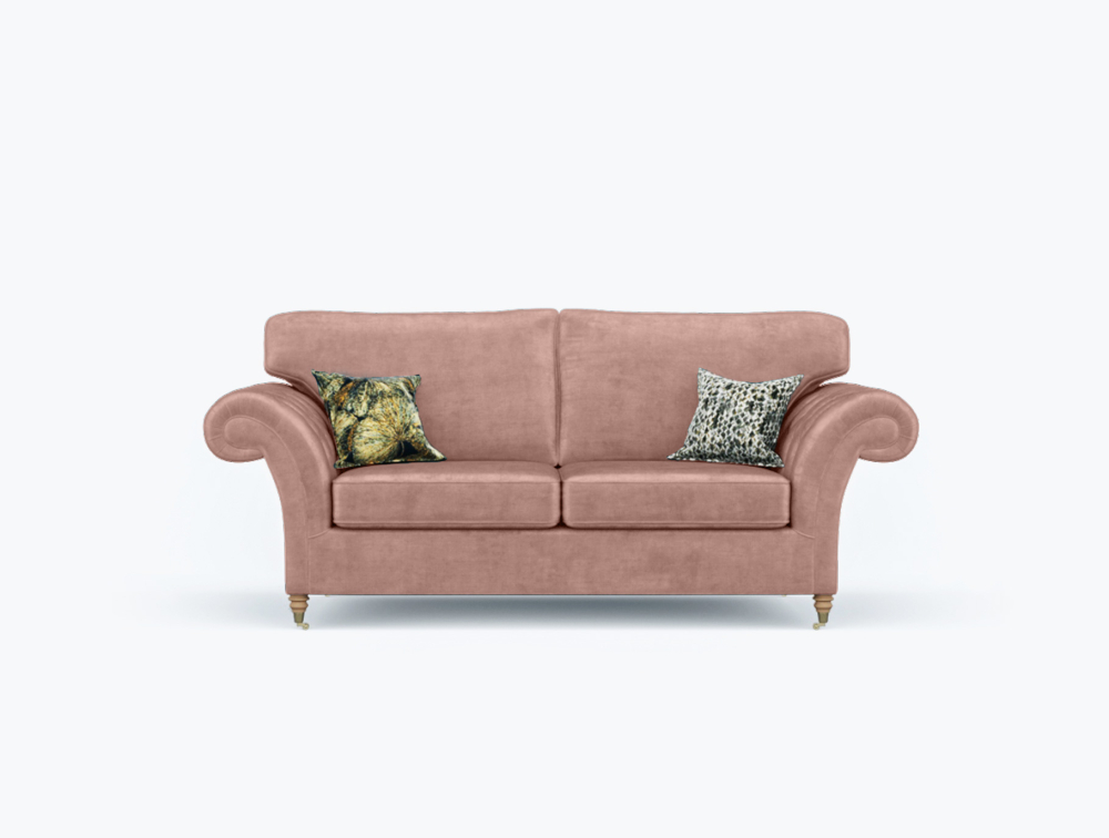 Preston Sofa-3 Seater -Wool-Beech