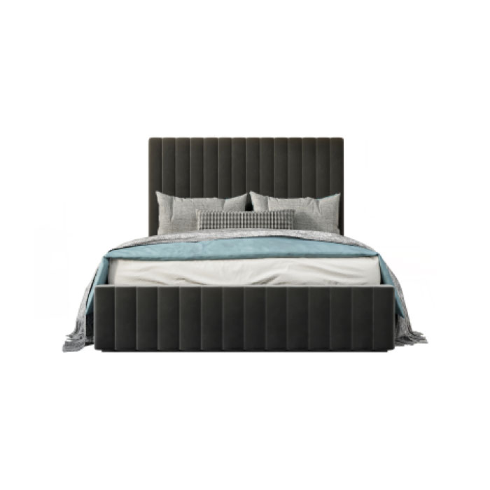 Belfast Grey Storage Bed