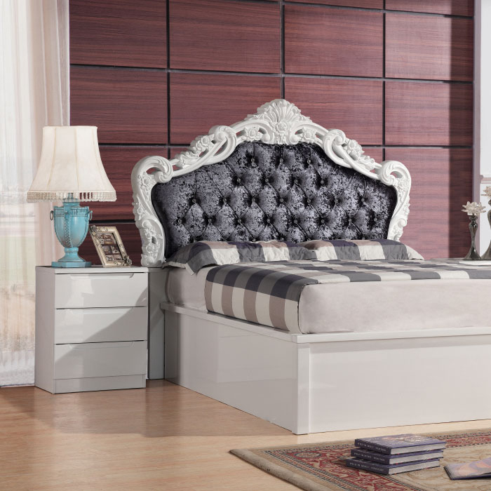 Copenhagen Dark Grey Bed