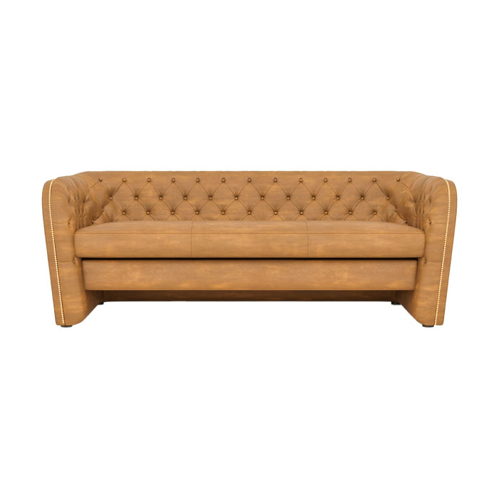 Denver 3 Seater Leather Sofa