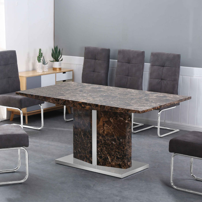 Dublin Brown Stone Table