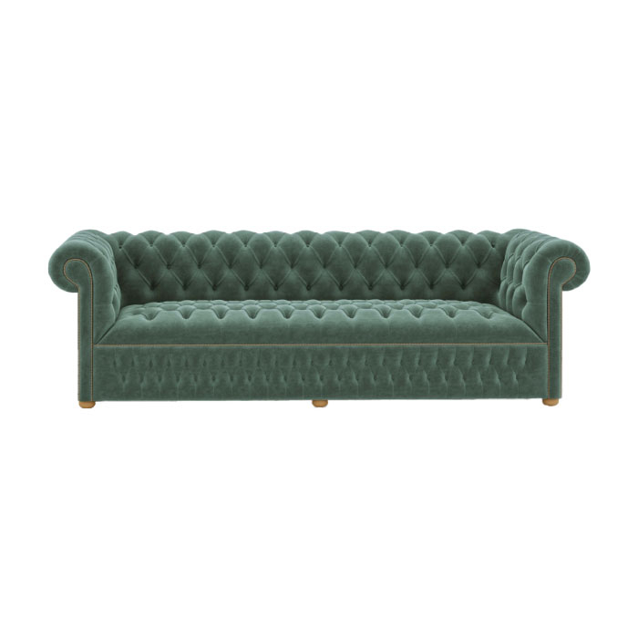 Dunstable Green Sofa