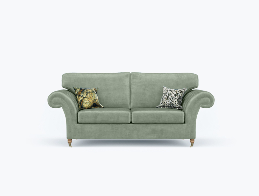 Preston Sofa-1 Seater -Wool-Light Green