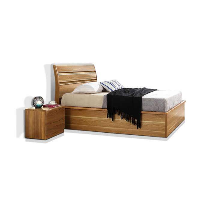 Lisbon Walnut Bed