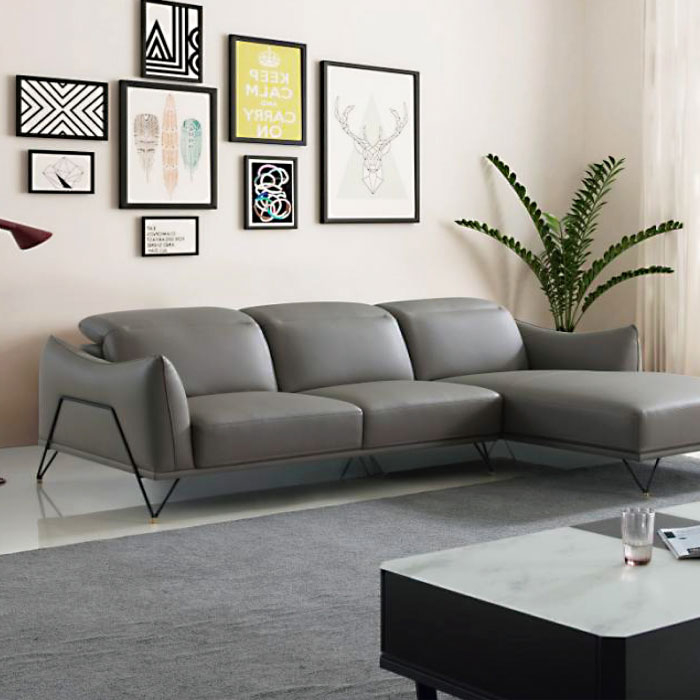 Milan Leather Sofa