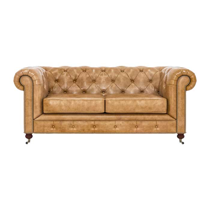 Morrilton Chesterfield Leather Sofa