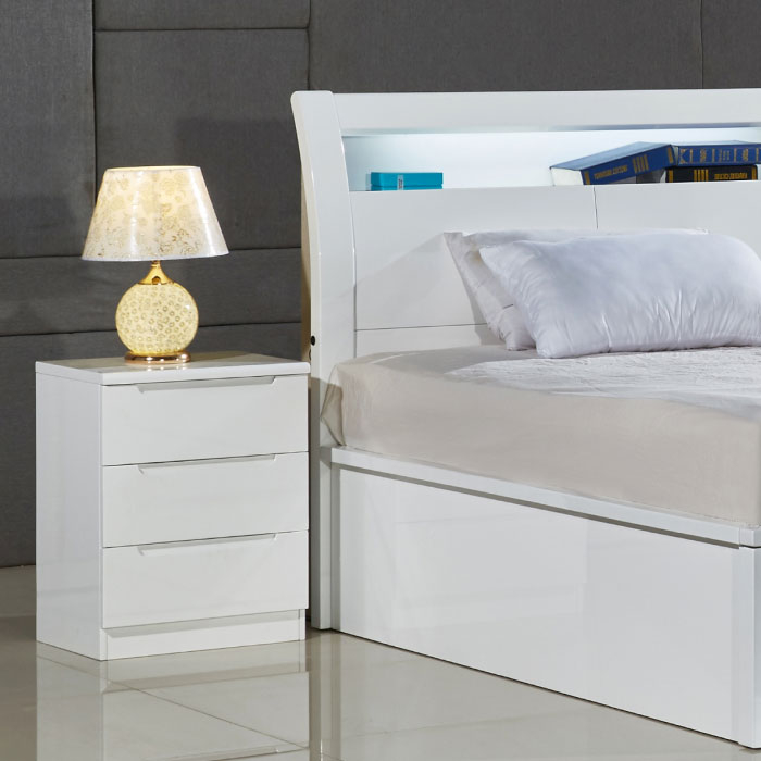 Moscow glossy white Night Stand