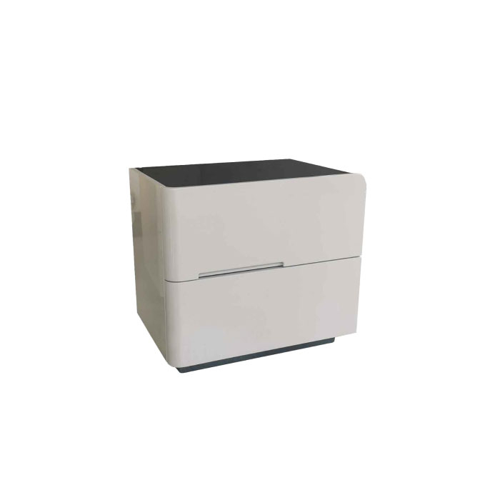 River Twin Grey top 2D Night Stand