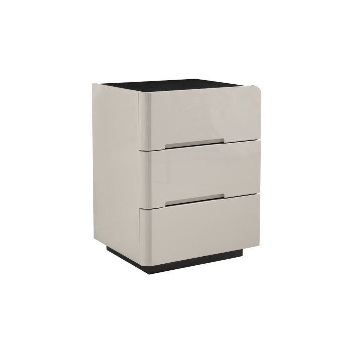 River Twin Grey top Night Stand