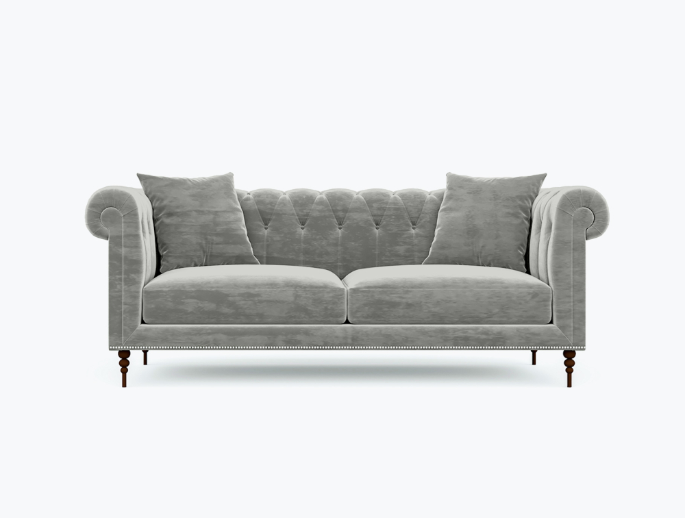 Phoenix Sofa-3 Seater -Wool-White